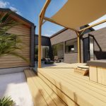 コンパクトな家　エクステリア