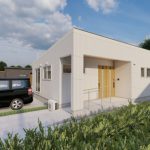 玄関前スロープ